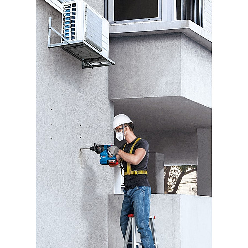 Перфоратор акумуляторний Bosch Professional GBH 187-LI SDS-Plus 18В 2х5А·год 2.4Дж 2.9кг кейс