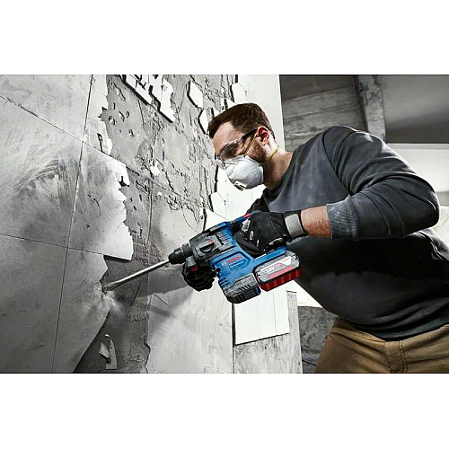 Перфоратор акумуляторний Bosch Professional GBH 185-LI SDS-Plus 18В акб 2х4А·год 1.9Дж 2.3кг