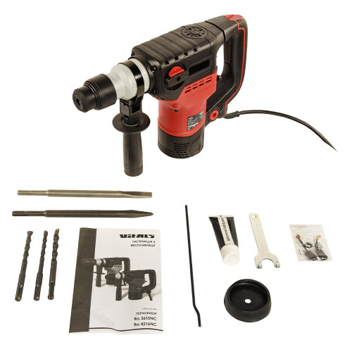 Перфоратор Vitals Master Ra 3615NC SDS-plus 1500Вт 6Дж кейс 7.8кг