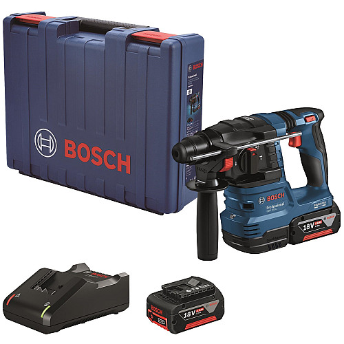 Перфоратор акумуляторний Bosch Professional GBH 185-LI SDS-Plus 18В акб 2х4А·год 1.9Дж 2.3кг