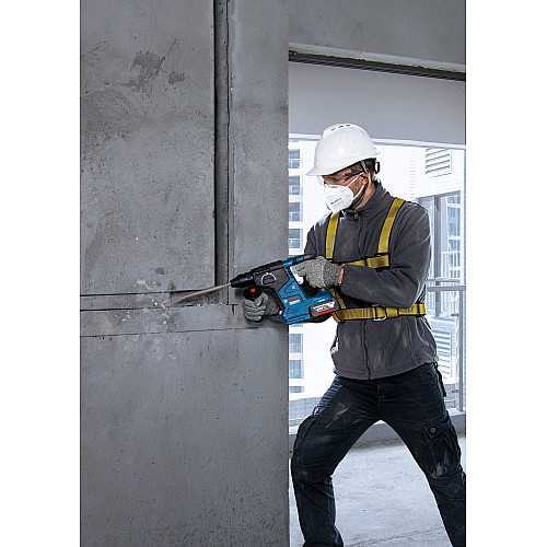 Перфоратор акумуляторний Bosch Professional GBH 187-LI SDS-Plus 18В 2х5А·год 2.4Дж 2.9кг кейс