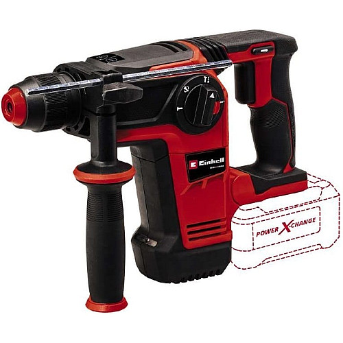 Перфоратор аккумуляторный Einhell TP-HD 18/26LI BL - Solo SDS-plus PXC 18В 2.6Дж 3кг без АКБ и ЗП