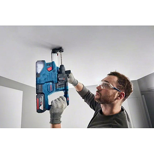 Перфоратор аккумуляторный Bosch Professional GBH 185-LI SDS-Plus 18В акб 1х4А·час 1.9Дж 2.3кг