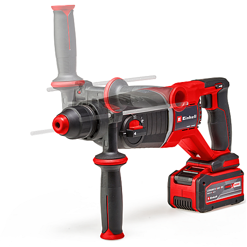Перфоратор акумуляторний Einhell Professional TP-HD 18/26 D Li BL - Solo PXC 18В 2.6Дж 2.9кг кейс без АКБ та ЗП