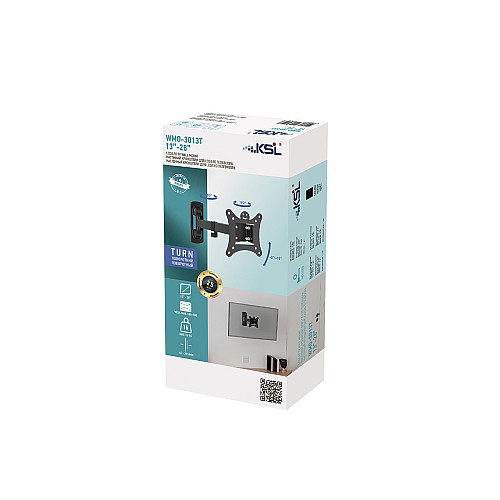 Кріплення ТВ поворотне KSL WMO-3013T 13-28