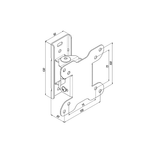 Кріплення ТВ поворотне Simpler 11ET 18-28
