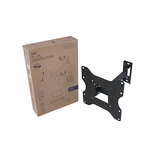 Кріплення ТВ поворотне Simpler 26ET 22-43