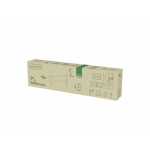 Кріплення ТВ з кутом нахилу Simpler 68EN 40-80