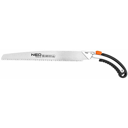 Пила садова Neo Tools, 33см, 3D зуби, 7 TPI, 0.242кг, чохол