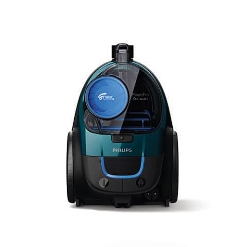 Пылесос Philips контейнерный 3000 series , 900Вт, конт пыль -1,5л, НЕРА, турбощетка, черно-зеленый