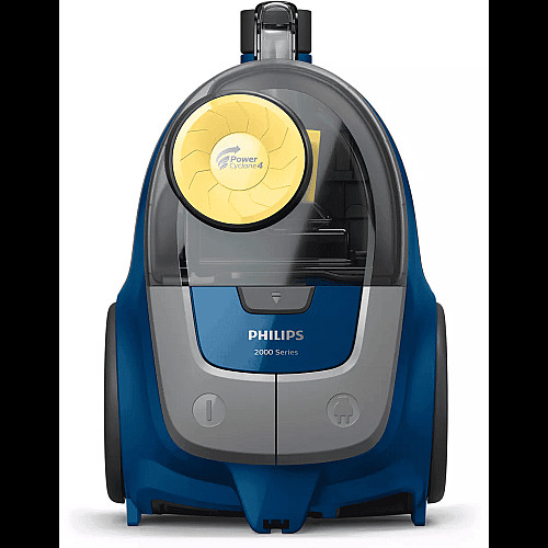 Пылесос Philips контейнерный 2000 series, 850Вт, конт пыль -1,3л, микрофибра, сине-желтый