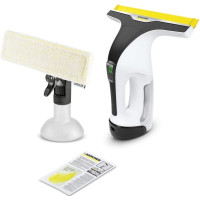 Пилосос Karcher віконний WV 6 Plus, вода -0.15л, автон. робота до 100хв, вага-0.76кг, білий