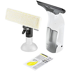 Пилосос Karcher віконний WV 1 Plus, вода -0.1л, автон. робота до 25хв, вага-0.5кг, білий