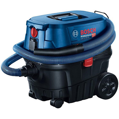 Пилосос професійний Bosch Professional GAS 12-25 PL 1350Вт 200мБар контейнер 25л НЕРА Н13 9кг