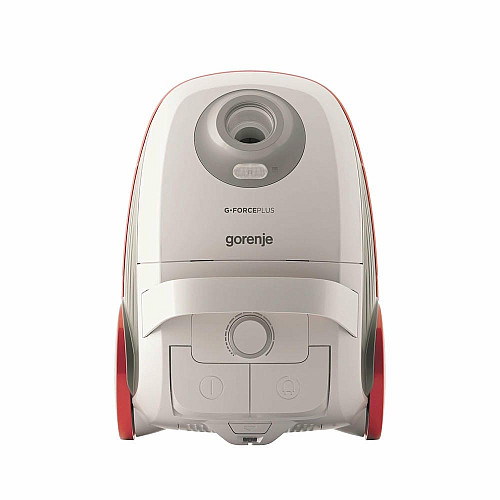 Пылесос Gorenje мешковый, 700Вт, 3л, HEPA, щетка Xpand Zone, телескоп, красный