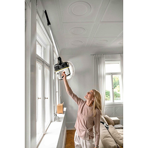 Пылесос Karcher беспроводной VC 7 Cordless yourMax, 350Вт, конт пыль -0.8л, автон. работа до 60мин, вес-2.57кг, HEPA 12, белый