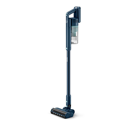 Пылесос Philips беспроводной Series 5000, влажная уборка, конт пыль -0.6л, автон. работа до 60мин, вес-1.5кг, НЕРА, синий