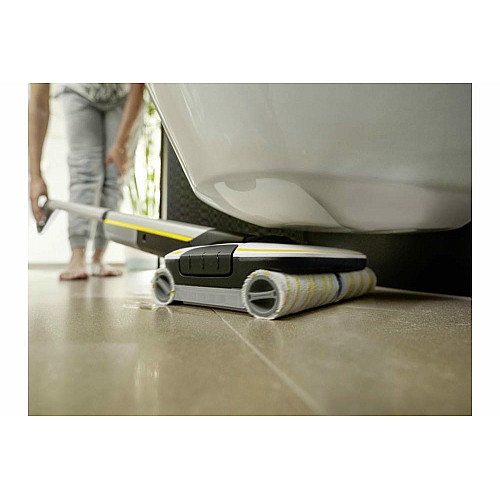 Підлогомийна машина Karcher FC 7 Cordless, вода -0.4л, автон. робота до 45хв, вага-4.3кг, срібний
