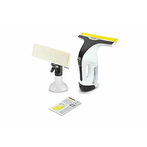 Пылесос Karcher оконный WV 6 Plus, вода –0.15л, автон. работа до 100мин, вес-0.76кг, белый