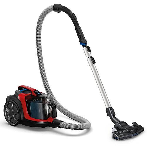 Пилосос Philips контейнерний PowerPro Expert, 900Вт, конт пил -2л, НЕРА, чорно-червоний