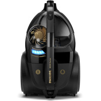 Пылесос Philips контейнерный 9000 series, 900Вт, конт пыль -2,2л, НЕРА13, турбощетка, управля. мощности на ручке, черный