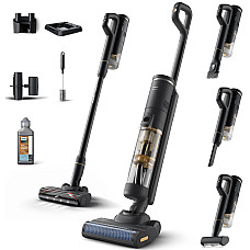 Пилосос Philips безпровідний Series 7000 AquaTrio, вологе прибирання, конт пил -0.42л, автон. робота до 45хв, PowerCyclone Aqua, чорний