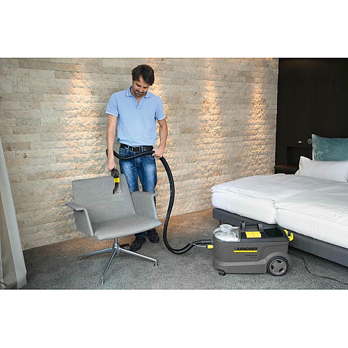 Пылесос профессиональный моющий Karcher Puzzi 10/1 1250Вт 254мБар контейнер 10/9л 10.5кг