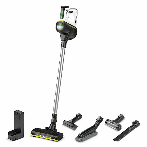 Пылесос Karcher беспроводной VC 7 Cordless yourMax, 350Вт, конт пыль -0.8л, автон. работа до 60мин, вес-2.57кг, HEPA 12, белый