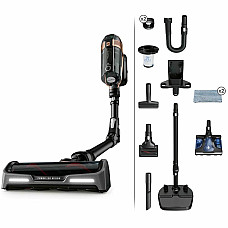 Пилосос Rowenta безпровідний X-Force Flex 15.60, 230Вт, вологе прибирання, конт пил -0.9л, автон. робота до 80хв, НЕРА, підсвітка, гнучка насадка, чорний