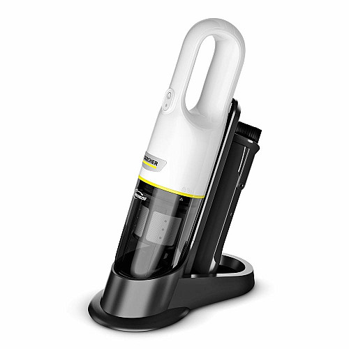 Пылесос Karcher автомобильный CVH 3 Plus, 70Вт, конт пыль -0.16л, автон. работа до 20мин, белый