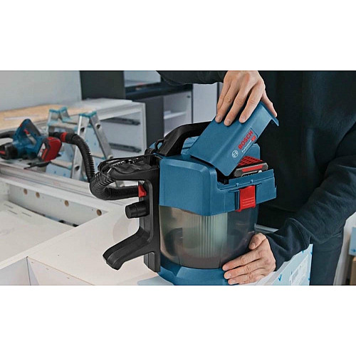 Профессиональный пылесос аккумуляторный Bosch Professional GAS 18V-10 L 18В 90мБар без АКБ и ЗП