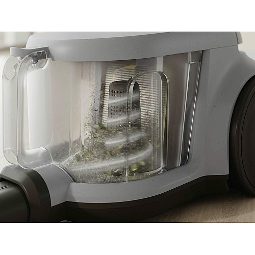 Пылесос Electrolux контейнерный, 850Вт, пыль -2л, HEPA12, 3 насадки, серый