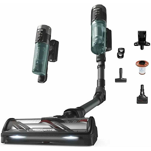 Пылесос Rowenta беспроводной X-Force Flex 12.60 Neo, 320Вт, конт пыль -0.9л, автон. работа до 60мин, вес-2.5кг, НЕРА, черно-синий