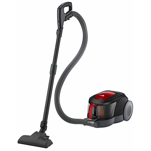 Пылесос LG контейнерный, 650Вт, конт пыль -1.1л, турбо-щетка Pet Brush, красный