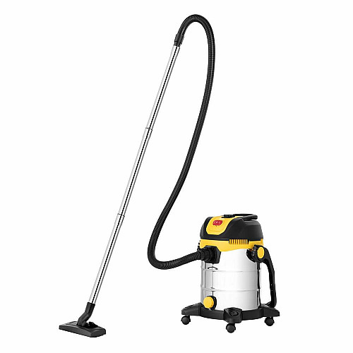 Пылесос профессиональный 2E PowerClean 20S 1200Вт 17кПа контейнер 20л розетка 220В/2000Вт влажная/сухая уборка функция воздуходувки IPX4 5.6кг