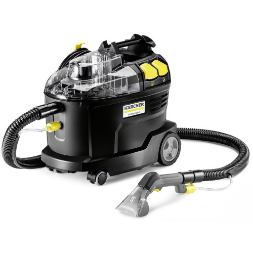 Пилосос професійний Karcher Go!Further Puzzi 8/1 Re!Plast 1200Вт 270мБар контейнер 8/7л вологе/сухе прибирання  8.6кг