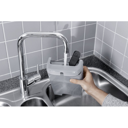 Пилосос професійний акумуляторний Karcher Puzzi 2/1 Bp 36В 16кПа контейнер 1.7/2.9л вологе/сухе прибирання  3.74кг