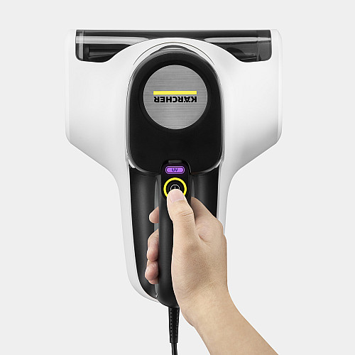 Пилосос Karcher ручний дезінфікуючий VCH 4 UVClean, 500Вт, конт пил -0.4л, з УФ-лампою, чорно-жовтий