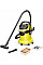 Пылесос профессиональный Karcher WD 5 V-25/5/22 1100Вт контейнер 25л 8.45кг