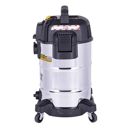 Пылесос профессиональный DeWalt 750Вт 2400л/мин контейнер 30л 8.4кг