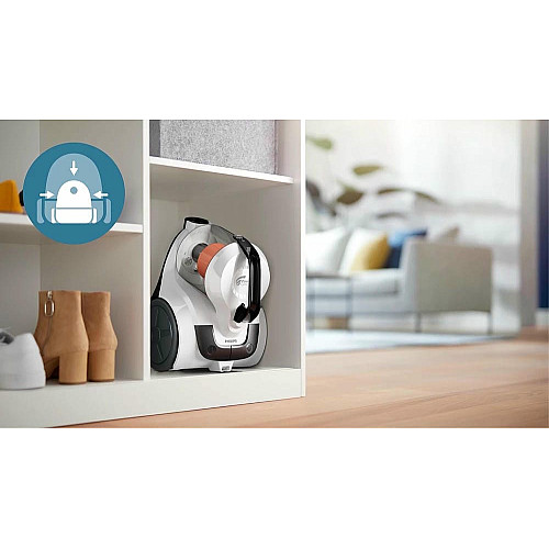 Пылесос Philips безмешковый Series 1000, 750Вт, конт пыль -1.3л, вес-3.5кг, Super Clean Air, белый