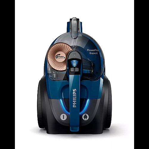 Пылесос Philips контейнерный 7000 series, 900Вт, конт пыль -2л, НЕРА, турбощетка, синий