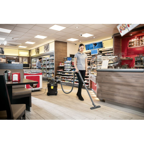 Пилосос професійний Karcher Go!Further NT 22/1 Ap L Re!Plast 1300Вт 249мБар контейнер 22л вологе/сухе прибирання  5.7кг