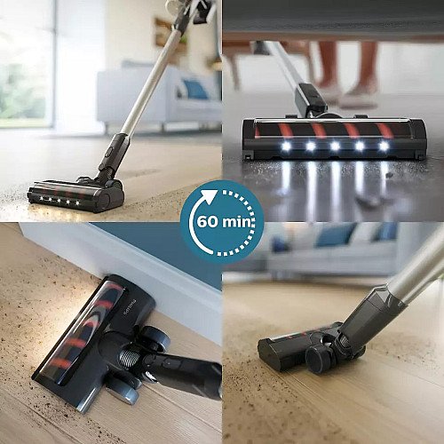 Пилосос Philips безпровідний 3000 Series, конт пил -0.27л, автон. робота до 60хв, вага-1.5кг, турборежим, сірий