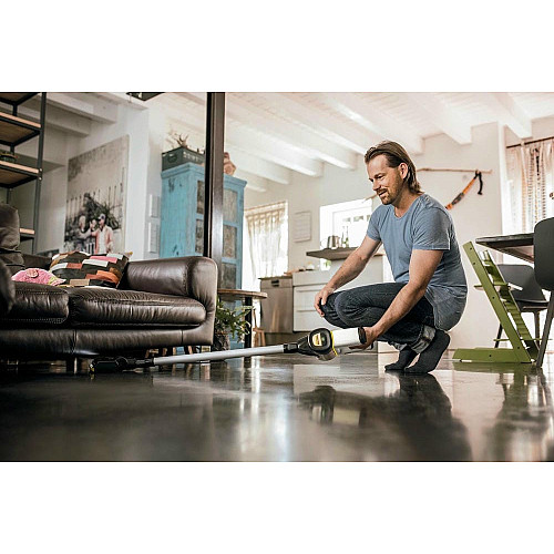 Пилосос Karcher безпровідна VC 6 CORDLESS OURFAMILY, конт пил -0.8л, автон. робота до 50хв, вага-2.5кг, НЕРА 12, білий