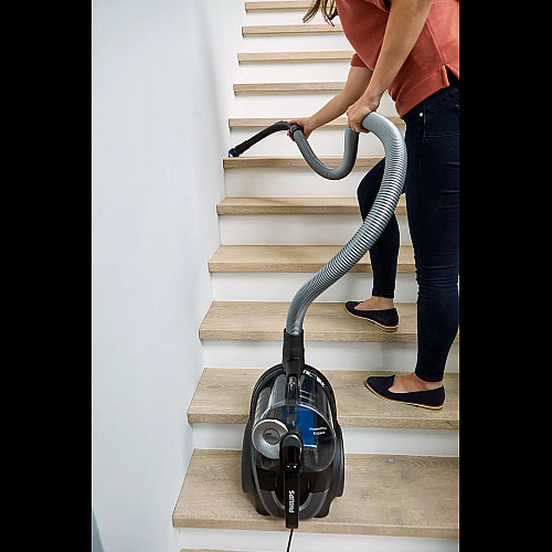 Пылесос Philips контейнерный 7000 series, 900Вт, конт пыль -2л, НЕРА, турбощетка, синий