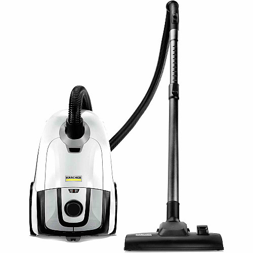 Пилосос Karcher мішковий VC 2.8, 700Вт, 2л, НЕРА, білий