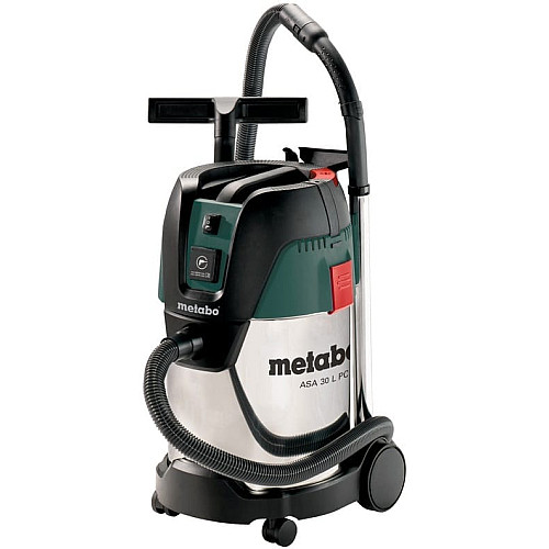 Профессиональный пылесос Metabo ASA 30 L PC Inox 1250Вт 210мБар контейнер 30л 9.6кг