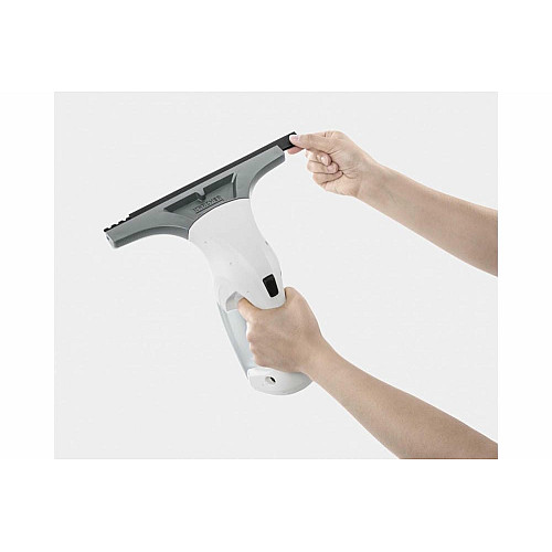 Пылесос Karcher оконный WV 1 Plus, вода -0.1л, автон. работа до 25мин, вес-0.5кг, белый