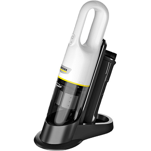 Пылесос Karcher автомобильный CVH 3 Plus, 70Вт, конт пыль -0.16л, автон. работа до 20мин, белый